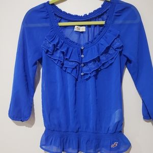 Blue Hollister Shirt